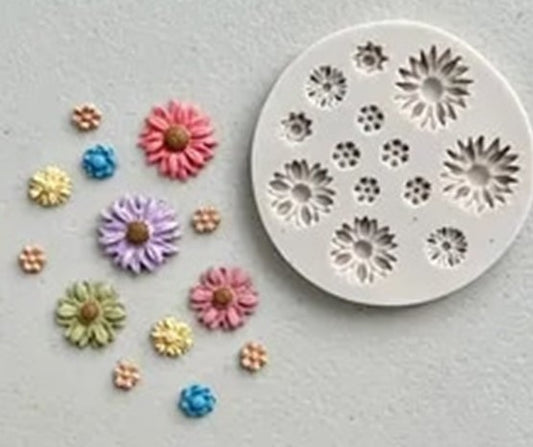 Sunflower Silcone Mold