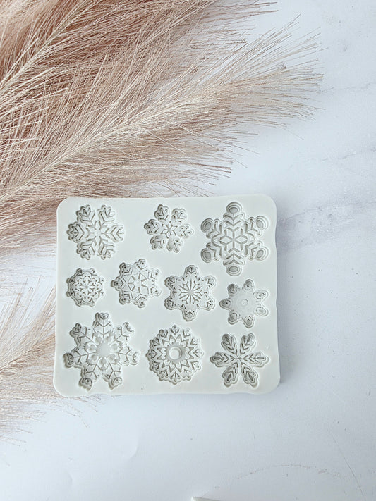 9 Snowflake Silicone Mould