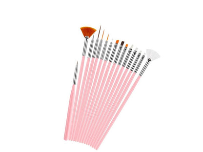15pcs  Fondant Paint Brush set
