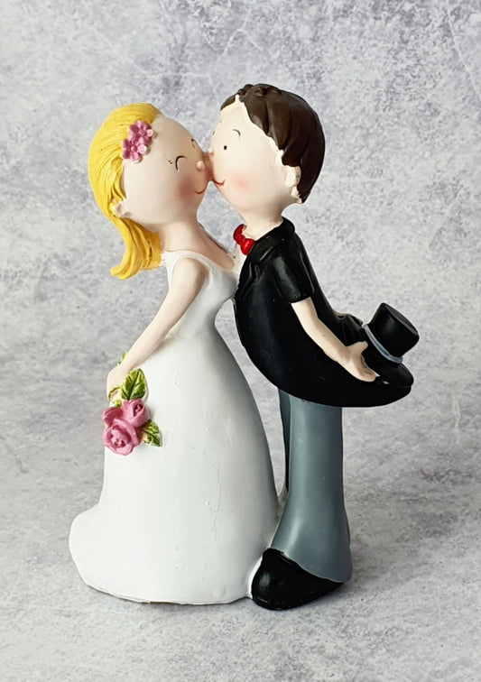 Comic Cheeky Kiss