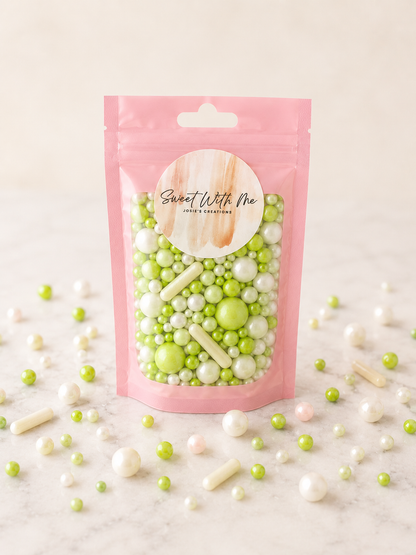 Lime & Pearl Sprinkle Blend