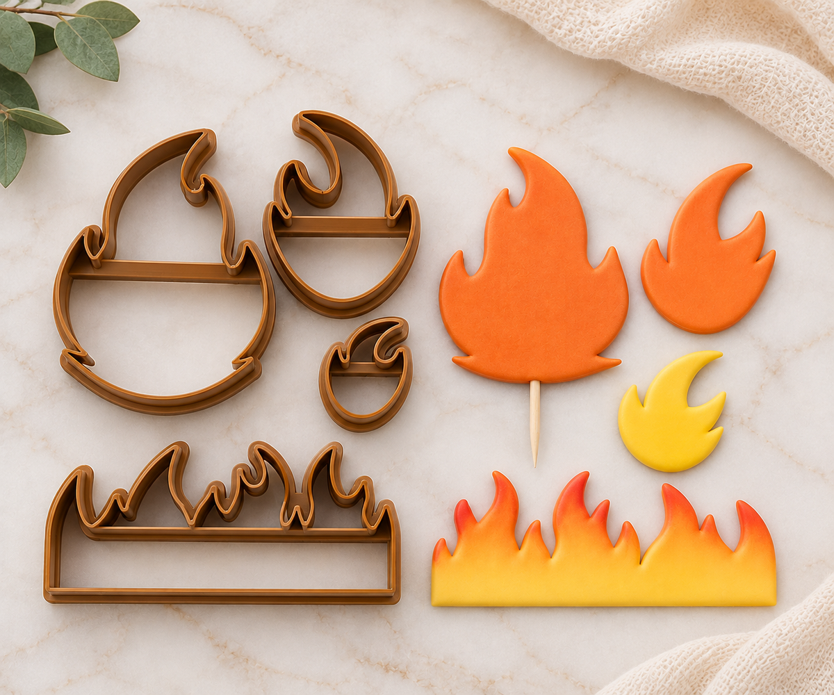 Flames Cookie Cutter