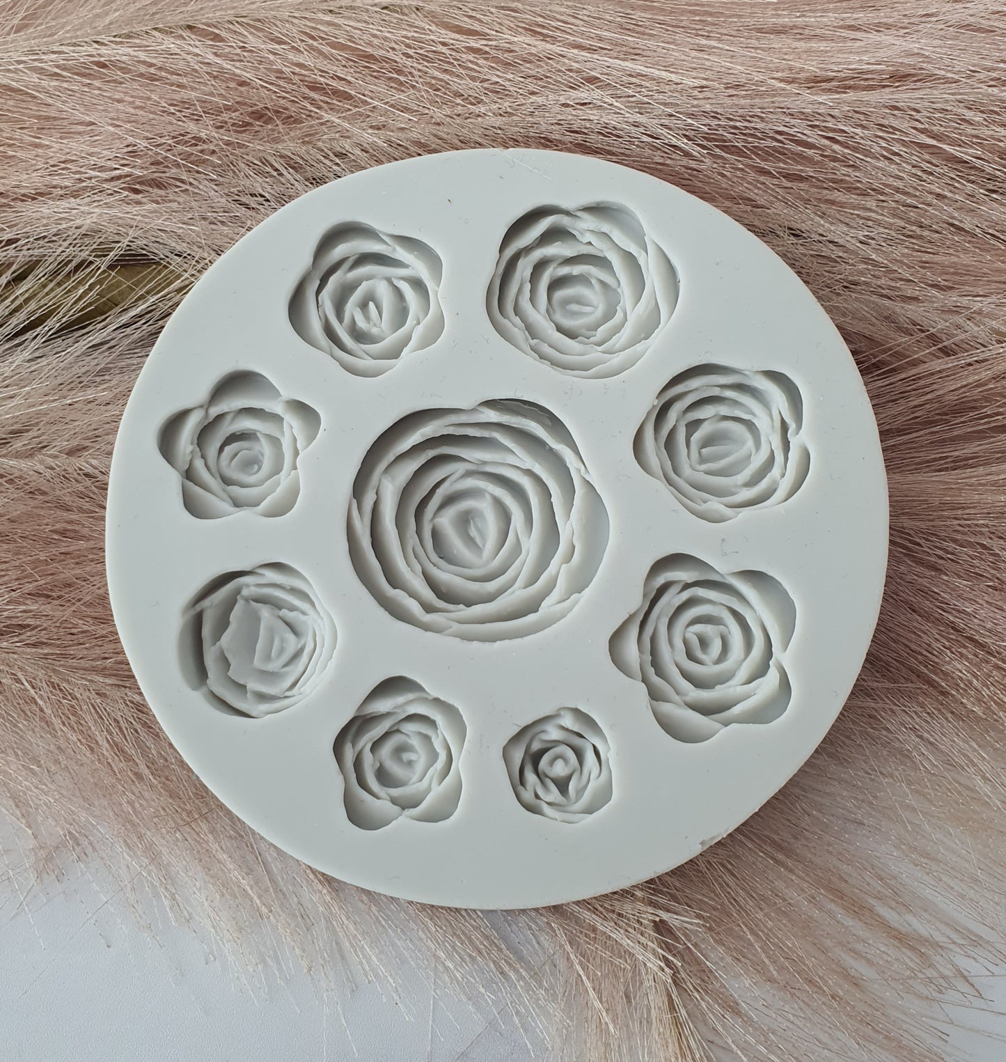 9 Rose Silicone Mold