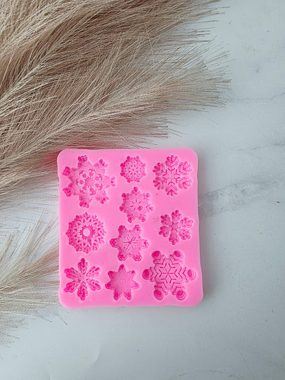9 Snowflake Silicone Mould